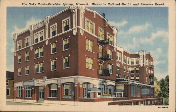 The Oaks Hotel Missouri's National Health and Pleasure Resort Excelsior Springs