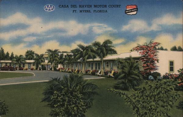 Casa Del Haven Motor Court Fort Myers Florida