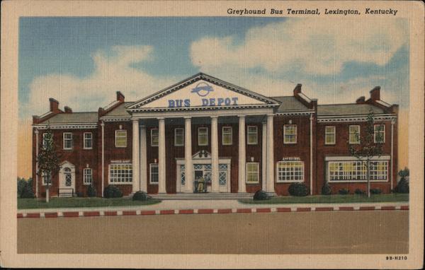 Greyhound Bus Terminal Lexington Kentucky