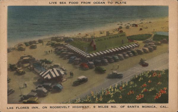 Las Flores Inn, on Roosevelt Highway Santa Monica California