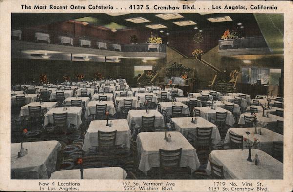 The most recent Ontra Cafeteria Los Angeles California
