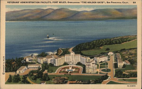 Veteran's Administration Facility, Golden Gate, San Francisco Bay California