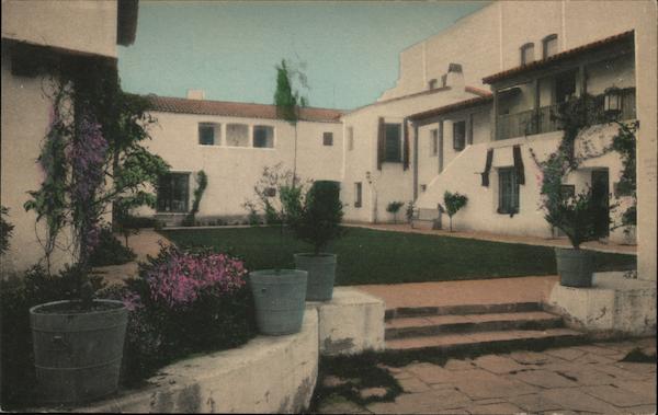 Inner Court, De La Guerra Studios Santa Barbara California