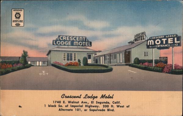 Crescent Lodge Motel El Segundo California
