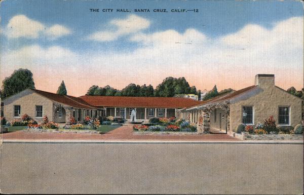 The City Hall Santa Cruz California