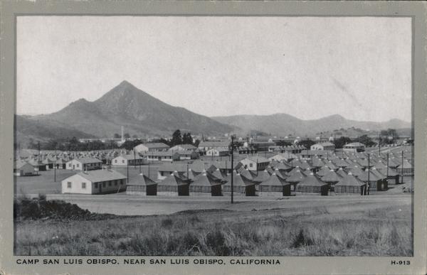 Camp San Luis Obispo California