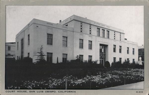 Court House San Luis Obispo California