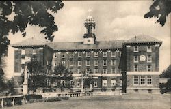 Alumni Hall College of the Holy Cross Postcard