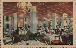The Highland Hotel Springfield, MA Postcard Postcard Postcard