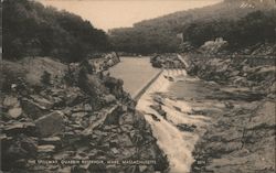 The Spillway, Quabbin Reservoir Ware, MA Postcard Postcard Postcard