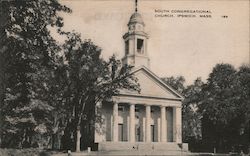 South Congregational Church Ipswich, MA Postcard Postcard Postcard