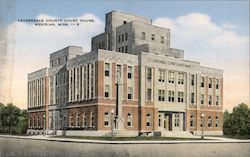 Lauderdale County Court House Postcard