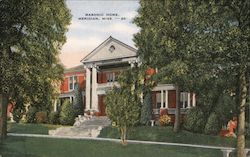 Masonic Home Meridian, MS Postcard Postcard Postcard