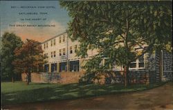 Mountain View Hotel "In the Heart of the Great Smoky Mountains" Postcard
