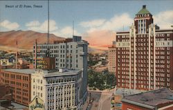 Heart of El Paso Postcard