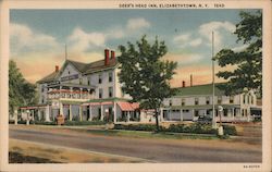 Deer's Head Inn Elizabethtown, NY Postcard Postcard Postcard