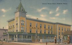 Lancey House Hotel Pittsfield, ME Postcard Postcard Postcard