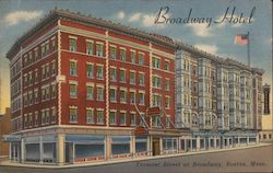 Broadway Hotel Postcard