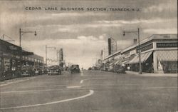Cedar Lane Business Section Teaneck, NJ Postcard Postcard Postcard