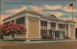 Key West High School Postcard