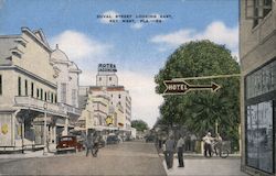 Duval Street looking east Postcard
