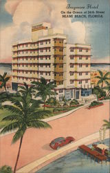 Traymore Hotel, Miami Beach Florida Postcard Postcard Postcard