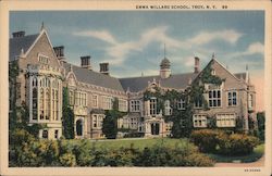 Emma Willard School Troy, NY Postcard Postcard Postcard