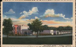 Nod Away Motel Topeka, KS Postcard Postcard Postcard