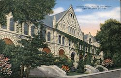 Gibson Hall, Tulane University Postcard