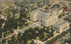 Aerial view, Jefferson County Chour House Birmingham, AL Postcard Postcard Postcard