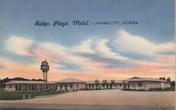 Ridge Plaza Motel Postcard