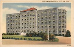 Fort Hamilton Hospital Postcard