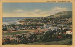 Campus - Junior-Senior High and Elementary Schools Postcard