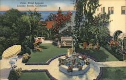 Patio, Hotel Laguna Postcard