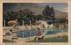 Swimming pool, Hotel The Oasis Postcard