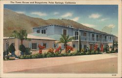 The Town House and Bungalows Palm Springs, CA Postcard Postcard Postcard