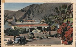 In the Plaza, Tahquitz Canyon in the distance Palm Springs, CA Postcard Postcard Postcard