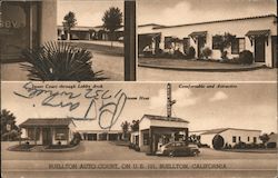 Buellton Auto Court California Postcard Postcard Postcard