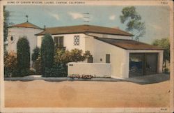 Home of Ginger Rogers Postcard