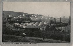 Standard oil Plant Postcard