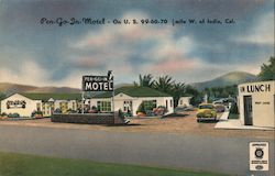 Pen-Go-In Motel Indio, CA Postcard Postcard Postcard