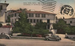 Delta Delta Delta, 862 Hilgard Ave. University of California Postcard