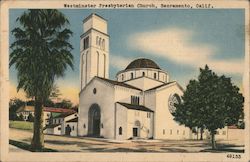 Westminister Presbyterian Church Postcard