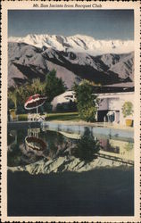 St. San Jacinto from Racquet Club Palm Springs, CA Postcard Postcard Postcard