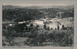 Bird's eye view Atascadero, CA Postcard Postcard Postcard