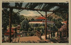 Bird Park Santa Catalina Island, CA Postcard Postcard Postcard