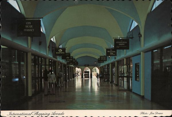 International Shopping Arcade Bahamas Caribbean Islands