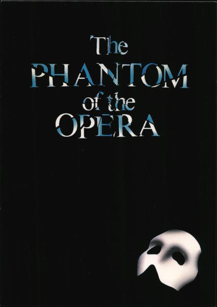 The Phantom of the Opera Rack Cards