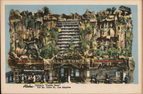 Clifton's Pacific Seas Los Angeles California