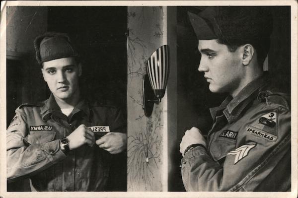 Sergeant Elvis Presley 1960 Bad Nauheim Germany Performers & Groups